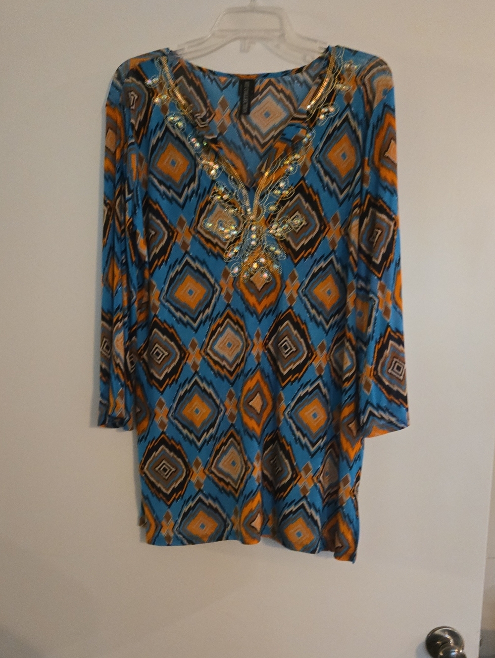 Aztec , Geometric Print Tunic